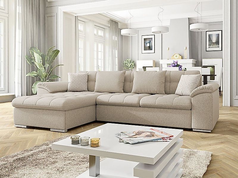 MIRJAN24 Ecksofa Diana, mit Schlaffunktion und günstig online kaufen