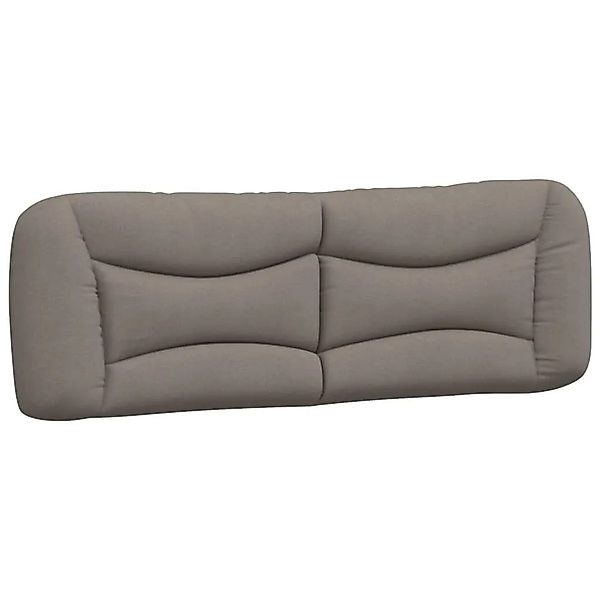 vidaXL Kopfteil-Kissen Hvar Taupe 160 cm Stoff 374592 günstig online kaufen