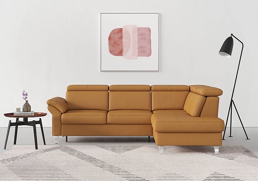 sit&more Ecksofa Arngast L-Form, inklusive Kopfteilverstellung günstig online kaufen