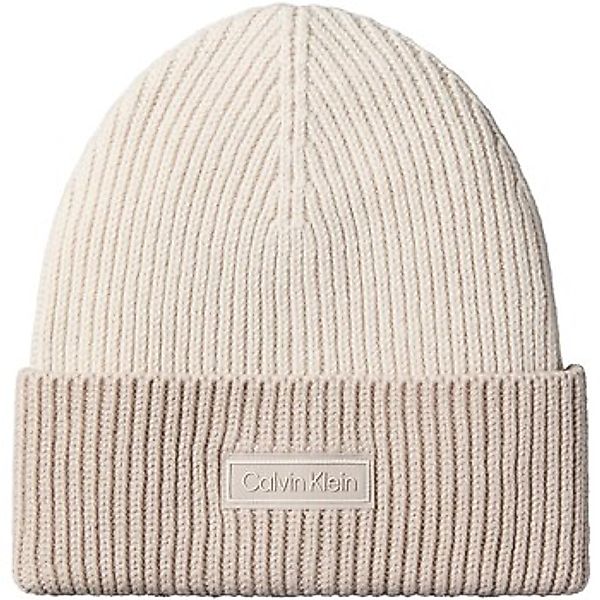 Calvin Klein Jeans  Mütze Patch Wool Chunky Rib Beanie günstig online kaufen