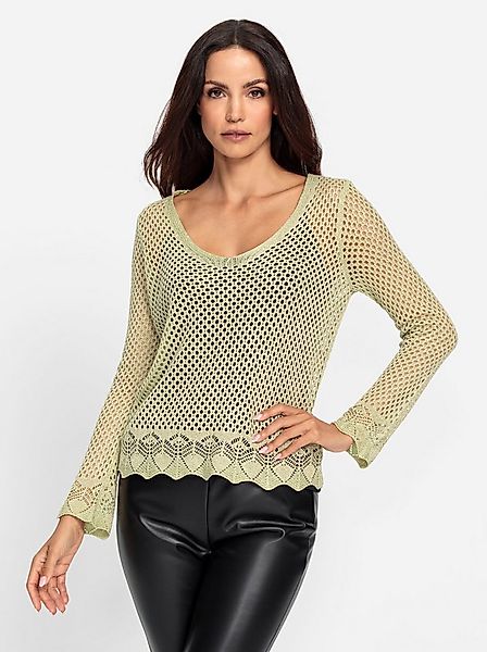 heine Strickpullover Ajourpullover . günstig online kaufen