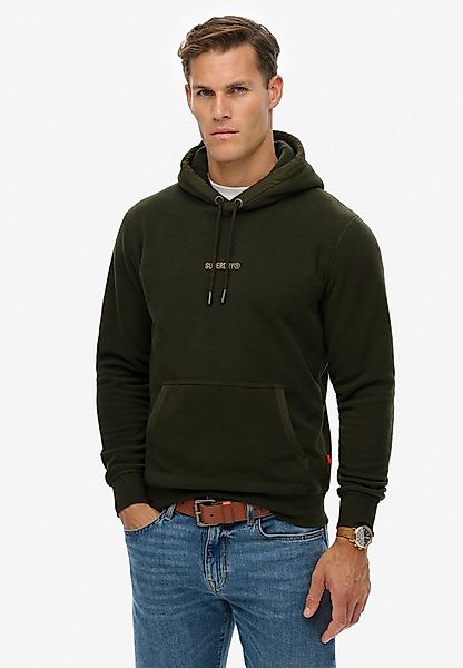 Superdry Kapuzensweatshirt MICRO LOGO FLEECE HOOD günstig online kaufen