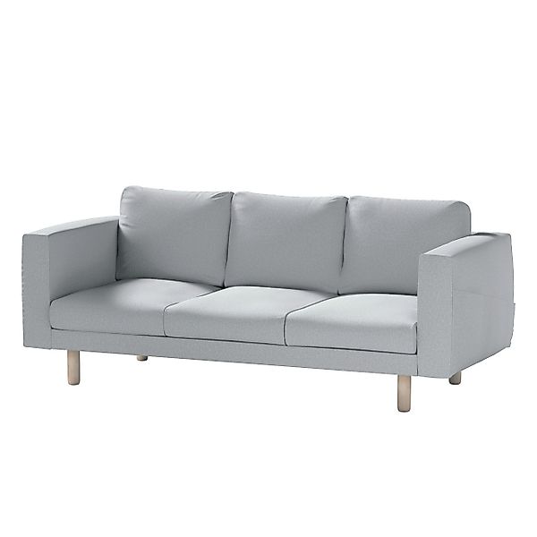 Bezug für Norsborg 3-Sitzer Sofa, grau, Norsborg 3-Sitzer Sofabezug, Amster günstig online kaufen