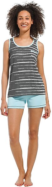 Rebelle Schlafanzug Damen Shorty Pyjama (2 günstig online kaufen