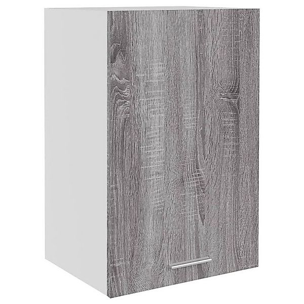 vidaXL Hängeschrank Wandhängeschrank Grau Sonoma 39,5x31x60 cm Holzwerkstof günstig online kaufen