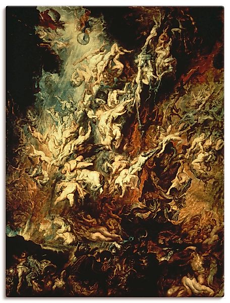 Artland Kunstdruck "Höllensturz der Verdammten I", Dark Fantasy, (1 St.), a günstig online kaufen