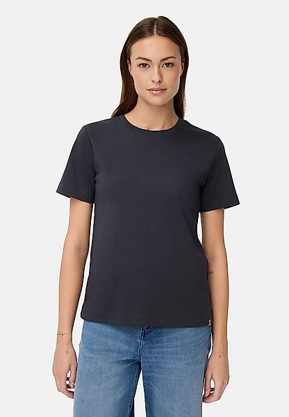 camel active T-Shirt aus reiner Baumwolle Kurzarm Rundhals günstig online kaufen