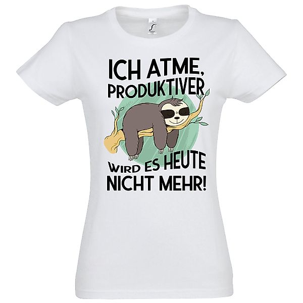 Youth Designz T-Shirt Ich atme, produktiver günstig online kaufen