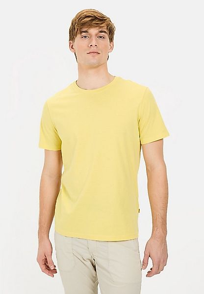 camel active T-Shirt aus reiner Baumwolle Kurzarm Rundhals günstig online kaufen
