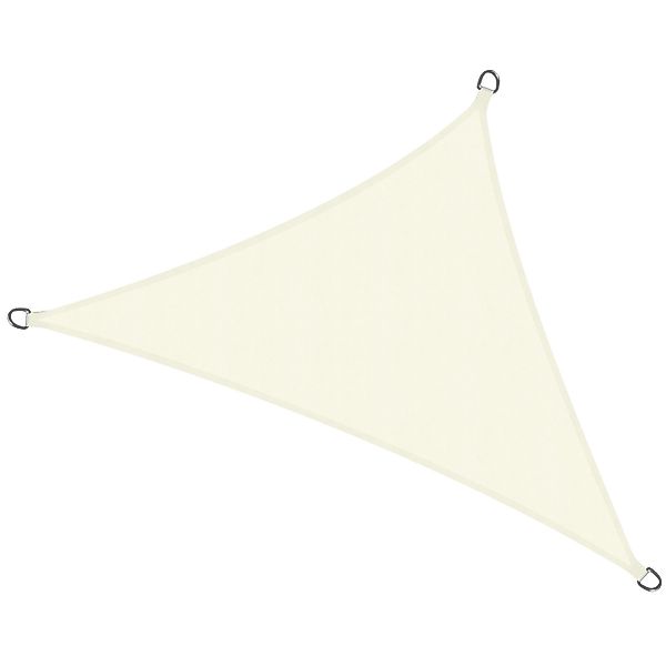 Sol Royal SolVision PS9 Sonnensegel 420x420x600cm dreieckig Creme PE günstig online kaufen
