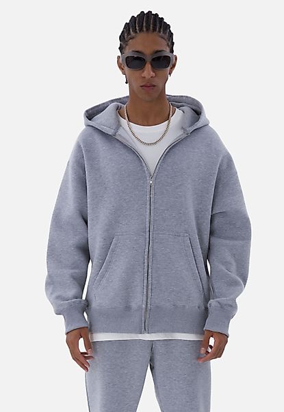 COFI Casuals Sweatjacke Basic Oversized Zip-Hoodie, günstig online kaufen