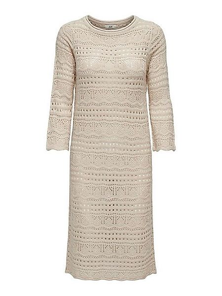 JACQUELINE de YONG Strickkleid Locker Leichtes Sommer Basic Midi- (knielang günstig online kaufen
