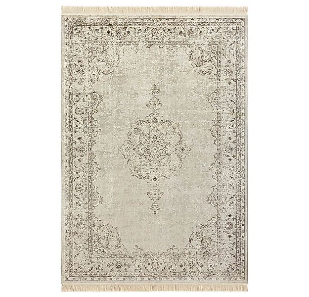 NOURISTAN Teppich Orientalischer Samt Teppich Fransen Oriental Vintage Meda günstig online kaufen