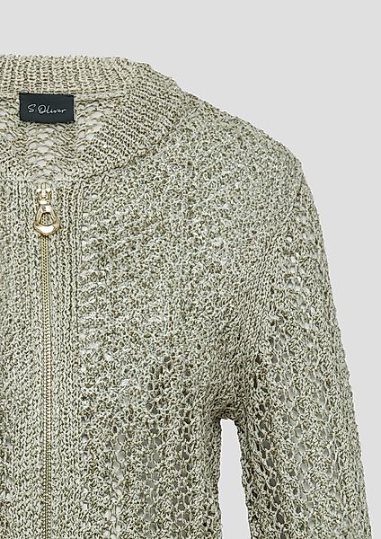 s.Oliver BLACK LABEL Strickjacke Blouson aus günstig online kaufen