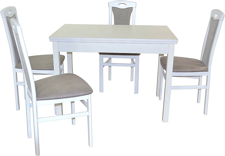 HOFMANN LIVING AND MORE Essgruppe "5tlg. Tischgruppe", (Spar-Set, 5 tlg., 5 günstig online kaufen