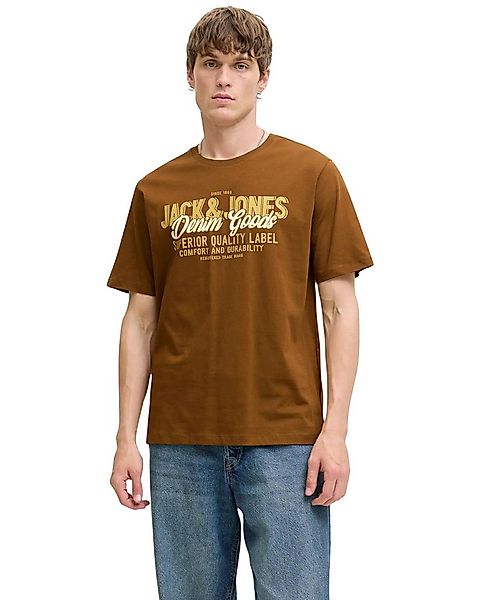 Jack & Jones Print-Shirt stilvolle Slim-Fit und Regular Shirts (Spar Set, 3 günstig online kaufen