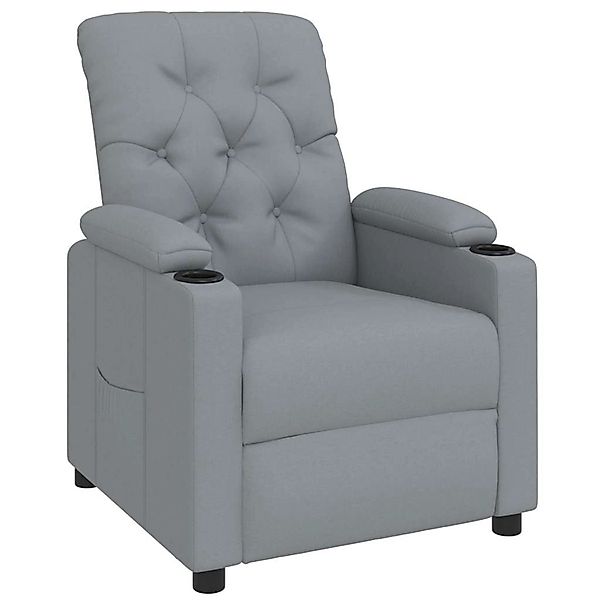 vidaXL Relaxsessel Hellgrau Stoff 339102 günstig online kaufen