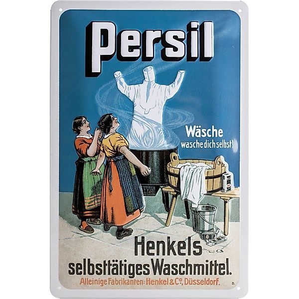 Nostalgic-Art Blechschild 20 x 30cm - Persil - Wäsche wasche Dich selbst günstig online kaufen