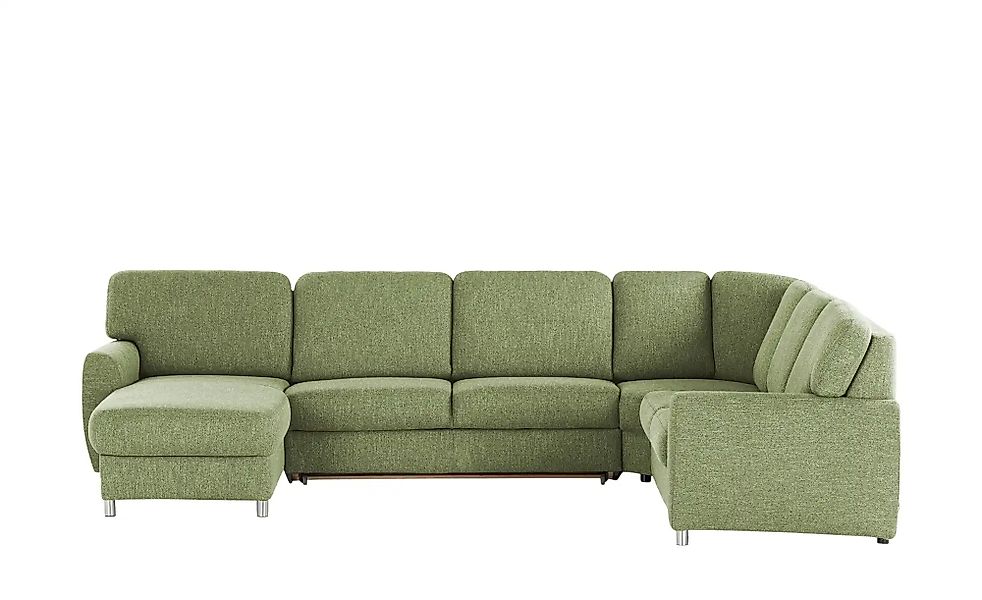 smart Wohnlandschaft  Valencia ¦ grün ¦ Maße (cm): B: 341 Polstermöbel > So günstig online kaufen