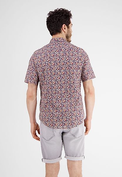 LERROS Kurzarmhemd "LERROS Halbarmhemd mit floralem Print" günstig online kaufen