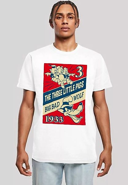F4NT4STIC T-Shirt Disney Die Drei Kleinen Schweinchen Herren,Premium Merch, günstig online kaufen