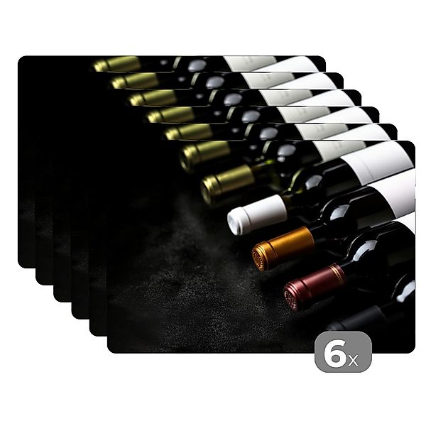 MuchoWow Platzset Wein - Flaschen - günstig online kaufen