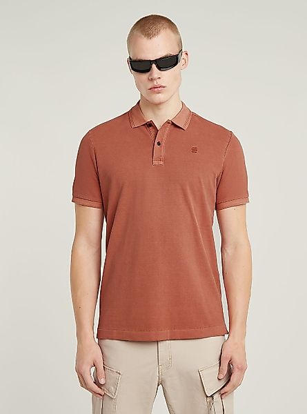 G-STAR Poloshirt "Kurzärmliges Poloshirt Dunda Overdyed Slim" günstig online kaufen