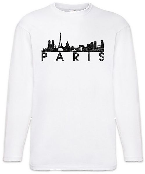 Urban Backwoods Langarmshirt Skyline Paris Langarm T-Shirt Stadt City Ville günstig online kaufen