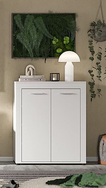 Home affaire Schuhschrank AOSTA, TOPSELLER!, Höhe 95cm, 2 Türen, 3 Einlegeb günstig online kaufen