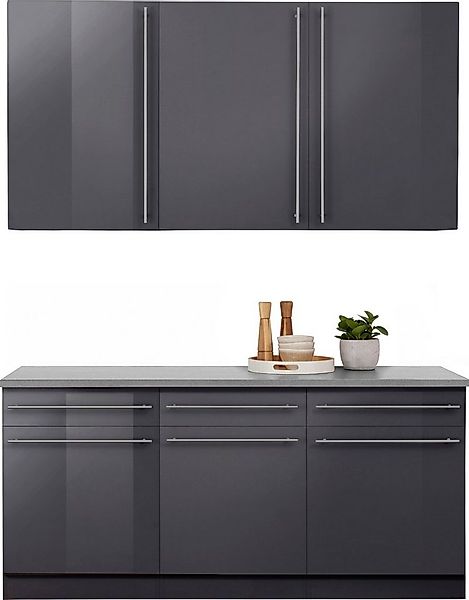 wiho Küchen Küche Chicago, ohne E-Geräte, Breite 180 cm günstig online kaufen