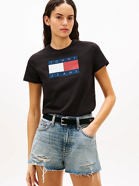Tommy Jeans Kurzarmshirt "TJW REG TJ FLAG SS TEE" günstig online kaufen