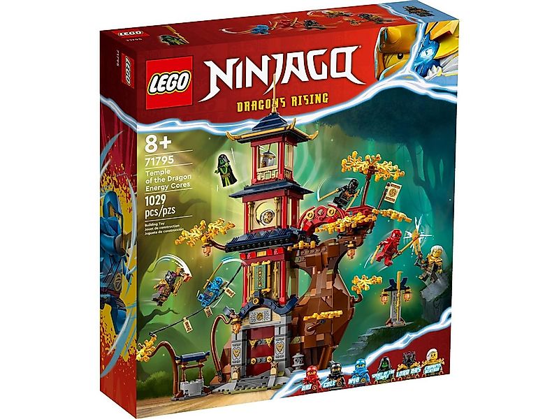LEGO® NINJAGO 71795 Tempel der Drachenpower Konstruktionsspielsteine günstig online kaufen