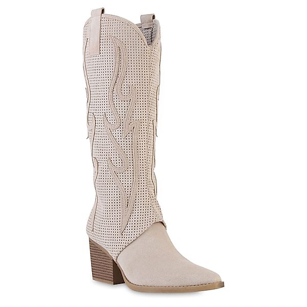 VAN HILL 841582 Cowboystiefel Schuhe günstig online kaufen