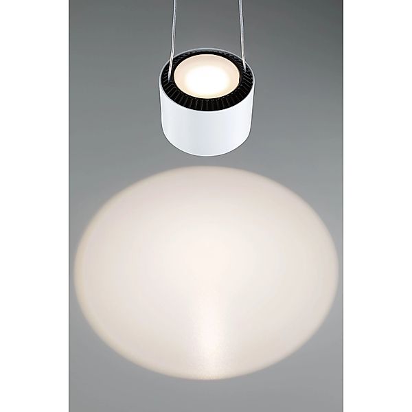 Paulmann LED-Pendelleuchte Aldan URail Signalweiß 150 cm x 9,8 cm Neutralwe günstig online kaufen