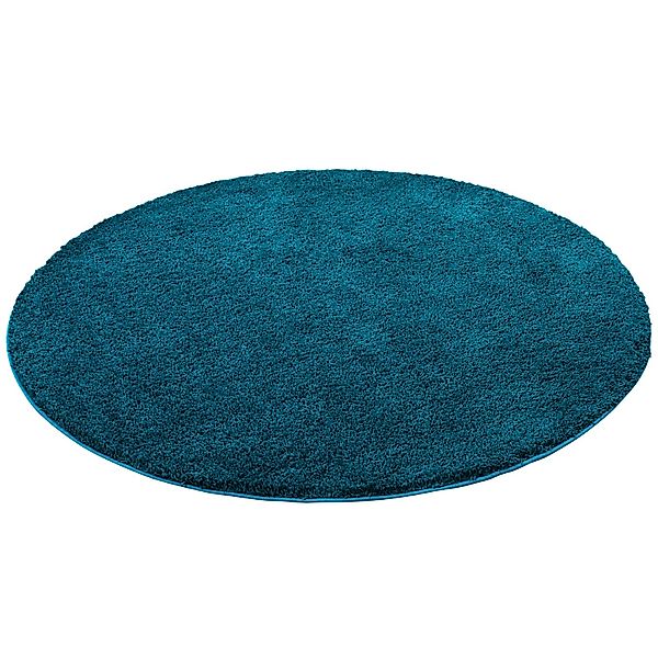 Snapstyle Hochflor-Teppich Hochflor Shaggy Teppich Palace Rund, Rund, Höhe: günstig online kaufen