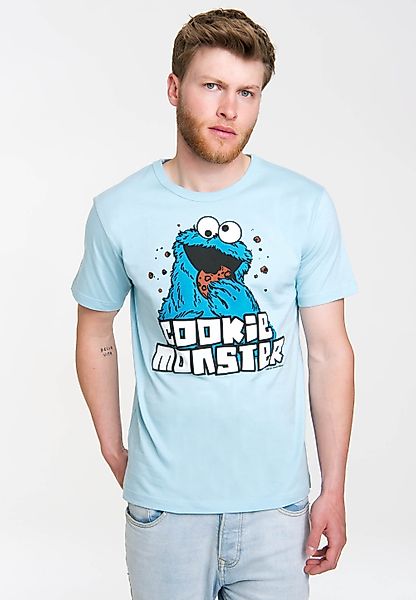 LOGOSHIRT T-Shirt Sesamstrasse - Krümelmonster mit günstig online kaufen