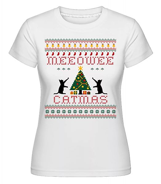 MEEOWEE Catmas · Shirtinator Frauen T-Shirt günstig online kaufen
