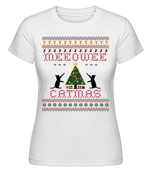 MEEOWEE Catmas · Shirtinator Frauen T-Shirt günstig online kaufen