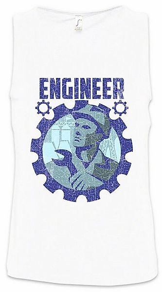 Urban Backwoods Tanktop Engineer II Ärmelloses T-Shirt Ingenieur Bauleiter günstig online kaufen