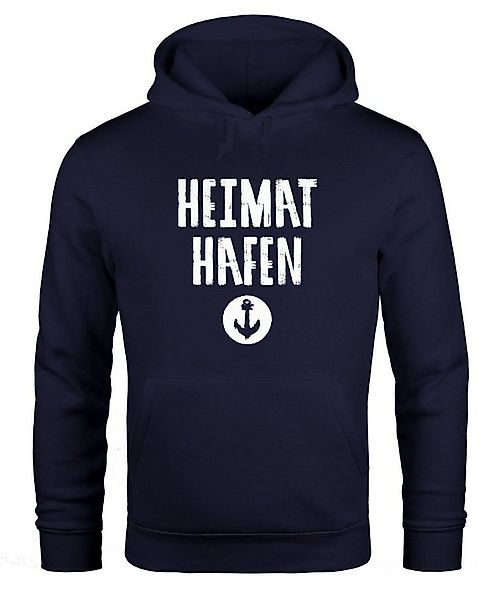 MoonWorks Hoodie Hoodie Herren Hafen Anker Kapuzen-Pullover Moonworks® günstig online kaufen