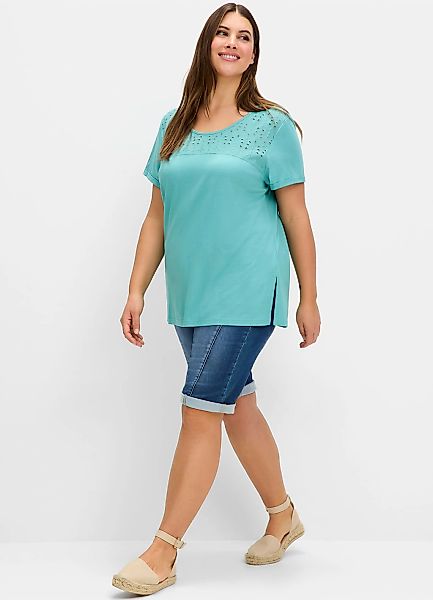 Sheego T-Shirt "T-Shirt", (1 tlg.) günstig online kaufen