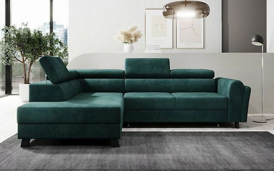 Luxusbetten24 Schlafsofa Designer Sofa Kira, mit Schlaf- und Klappfunktion günstig online kaufen