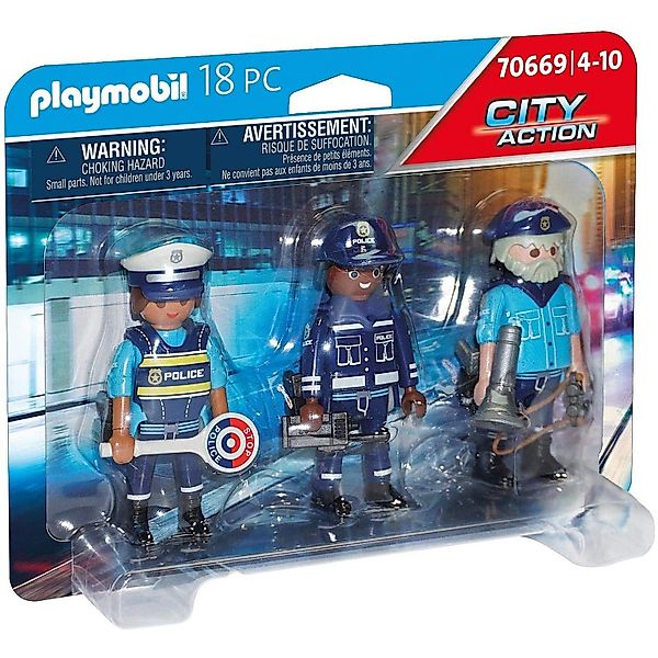 Playmobil® 70669 Figurenset Polizei Konstruktions-Spielset günstig online kaufen