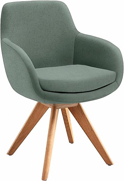 Musterring Esszimmerstuhl "Tavia" (Set) 2 Stk. Flachgewebe Stativgestell Ei günstig online kaufen