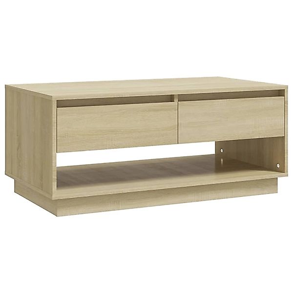 Couchtisch Sonoma-eiche 102,5x55x44 Cm Spanplatte günstig online kaufen