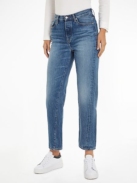 Tommy Hilfiger Straight-Jeans "CLASSIC STRAIGHT HW A TWIST BETH" mit Tommy günstig online kaufen
