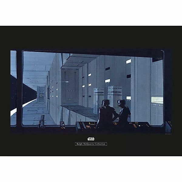 Komar Poster Star Wars Classic RMQ Death Star Co Star Wars B/L: ca. 70x50 c günstig online kaufen