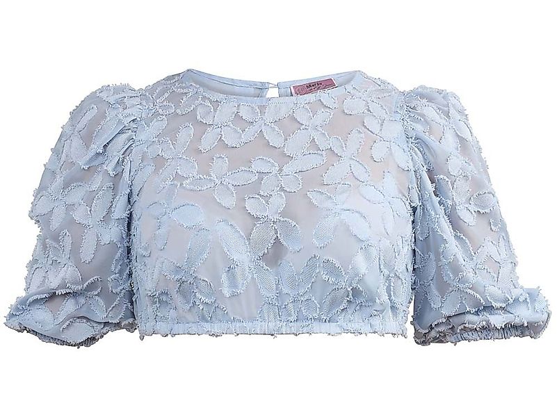 MarJo Dirndlbluse Dirndlbluse Karlstein hellblau günstig online kaufen