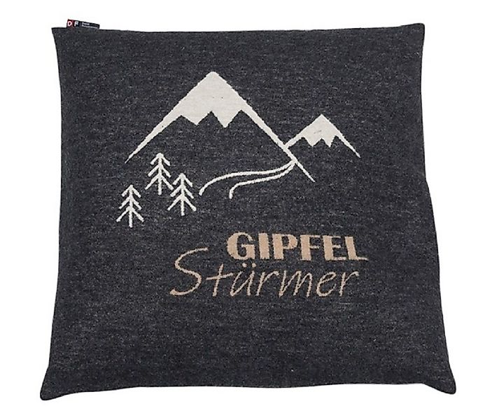 DAVID FUSSENEGGER Kissenhüllen Silvretta 'Gipfelstürmer' 50 x 50 cm günstig online kaufen
