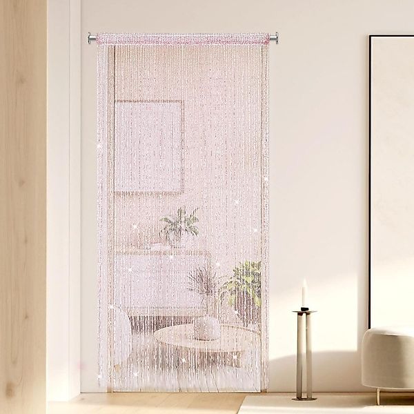FELIXLEO Türvorhang Tür-Fadenvorhang Aufhängen Pailletten-Dekor Boho günstig online kaufen